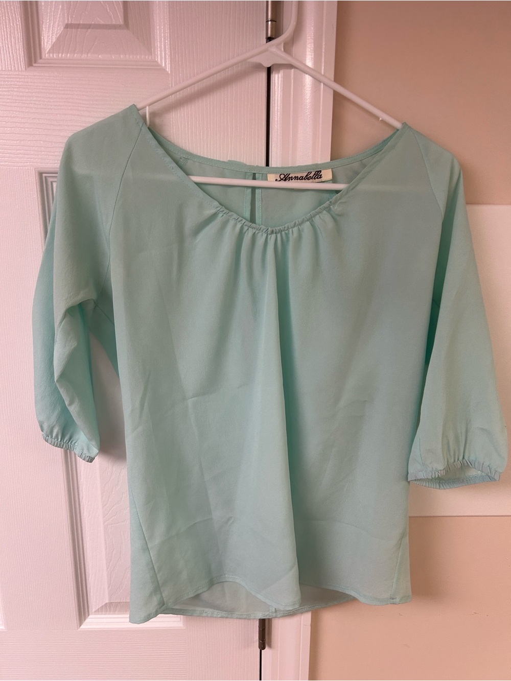 Annabella Blouse Bow Back